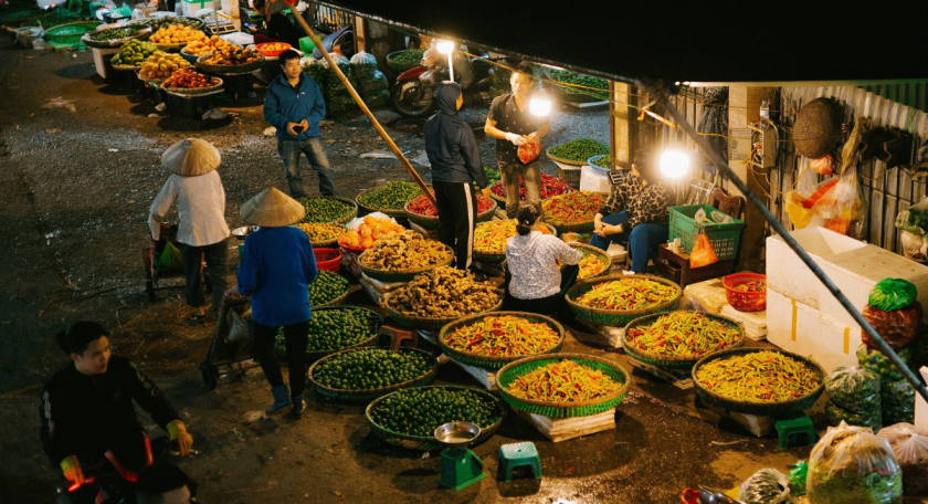 Hanoi by night (by motorbike)